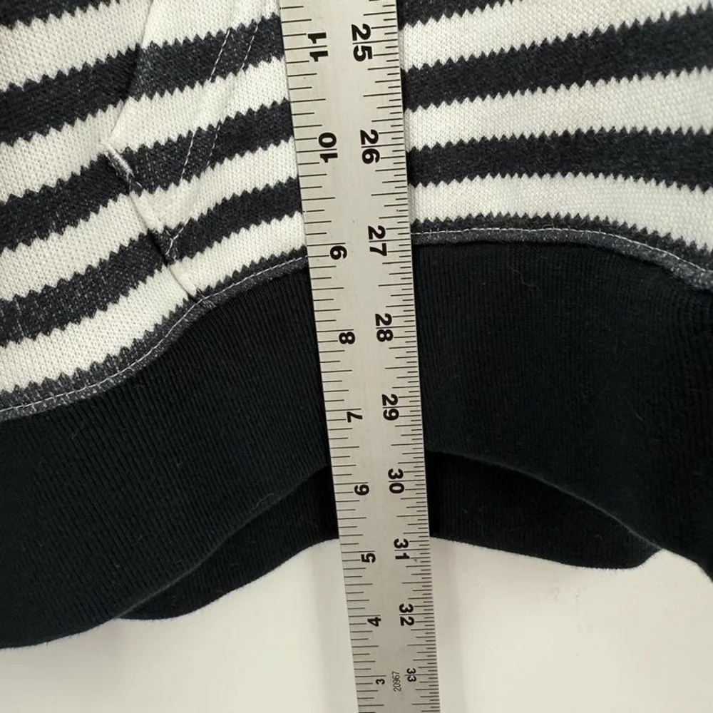 Adidas‎ by Nigo Hoodie Mens XL Striped Full Zip Bear Graphic Rare Black White